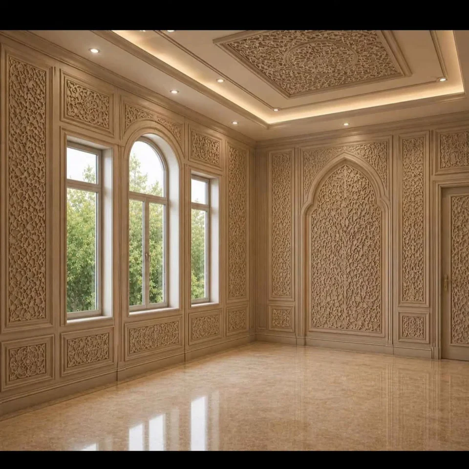 Arabesque architectural detail — catalogue reference N-04