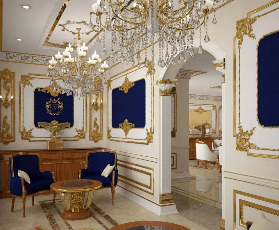 Decorative majlis interior